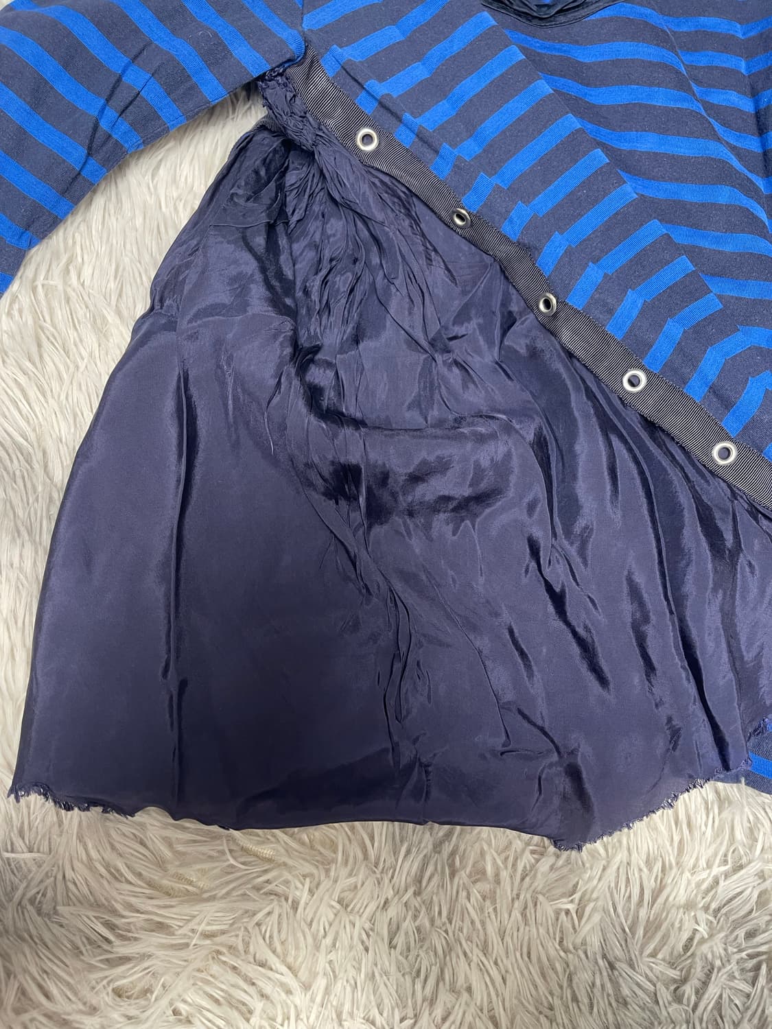 Sacai 사카이 스트라이프 롱 슬리브 탑 상품이미지2