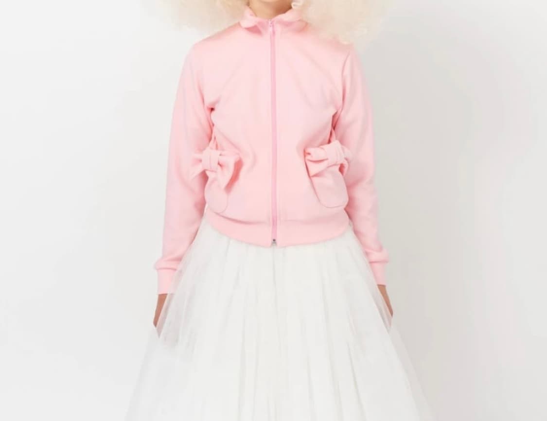 꼼데가르송 걸 리본 보우 져지 트랙탑 상품이미지3