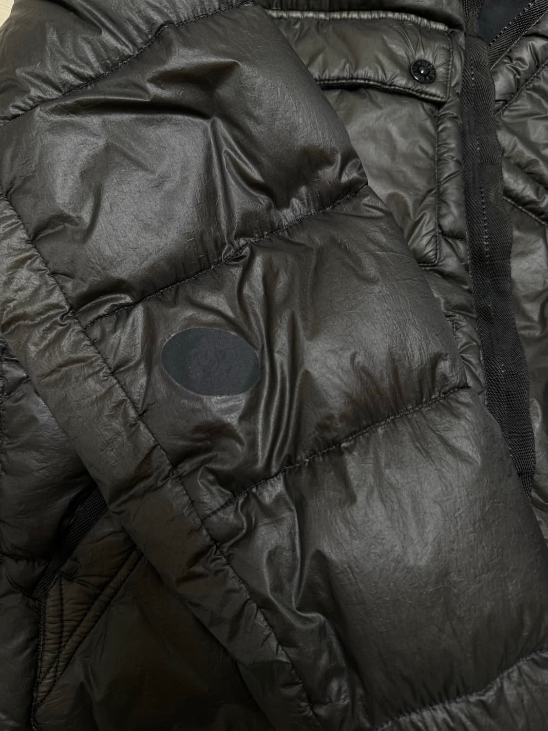 스톤아일랜드 가먼트다잉 다운패딩 상품이미지5