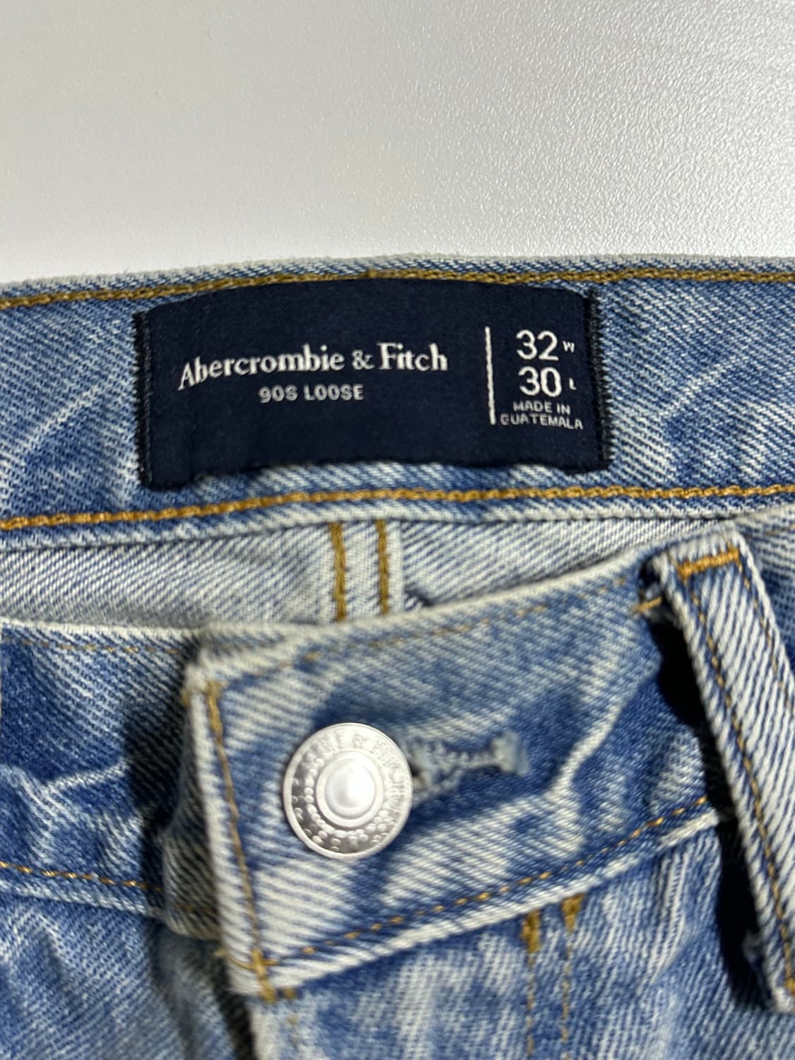 아베크롬비 앤 피치 90s 루즈핏 데님 팬츠 / W32 L30 상품이미지3