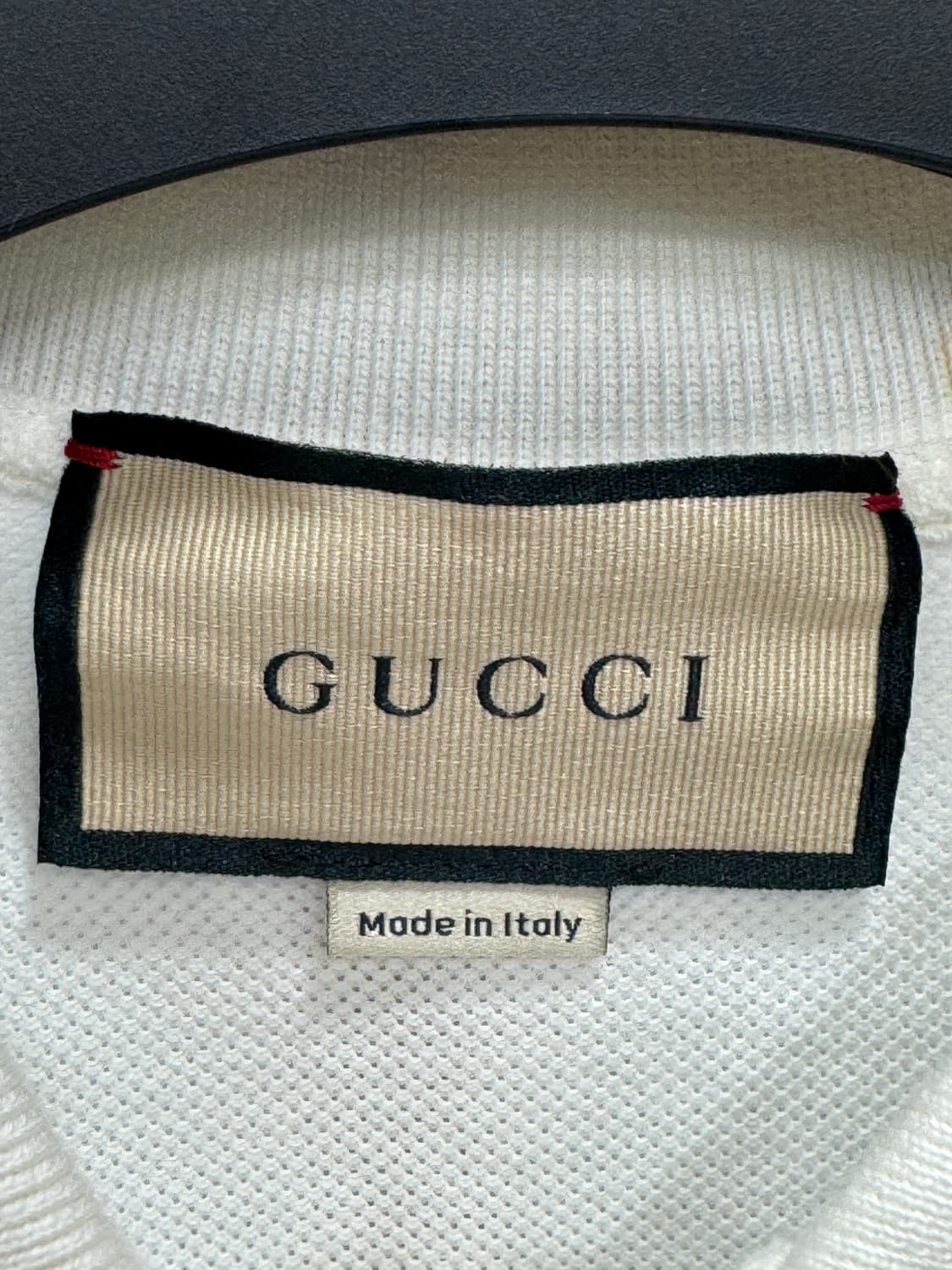 백화점판 새상품급 구찌 카라 PK 크롭 반팔 XS  상품이미지2