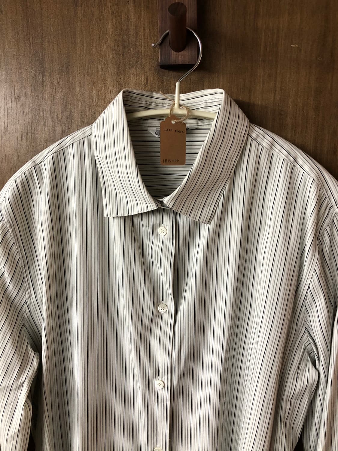 Loro piana 스트라이프 버튼 업 셔츠 48 상품이미지2