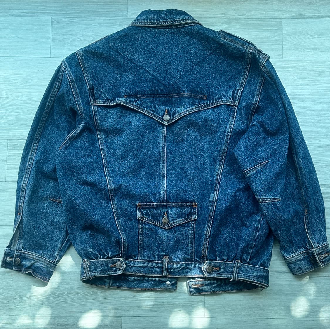 빈티지 데님 자켓 상품이미지3