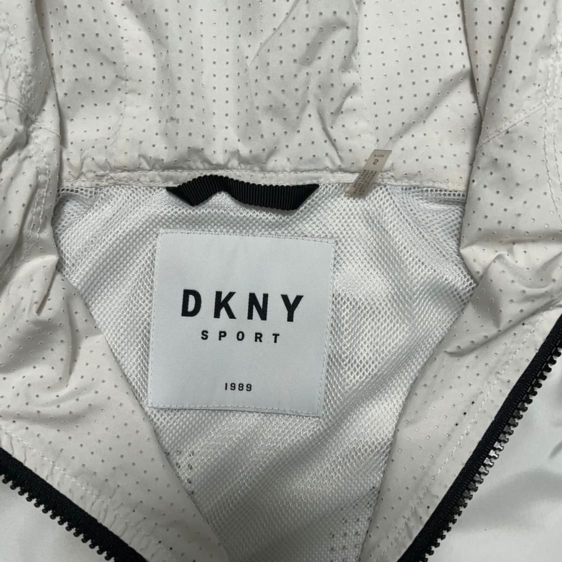 DKNY 윈드러너 바람막이 자켓 화이트 S 상품이미지6