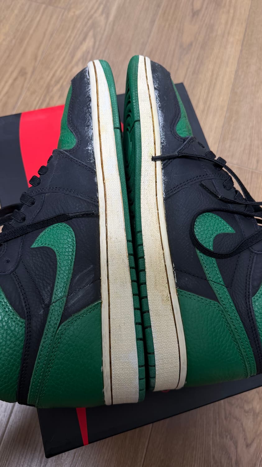 조던 1 레트로 하이 파인 그린 블랙 상품이미지6