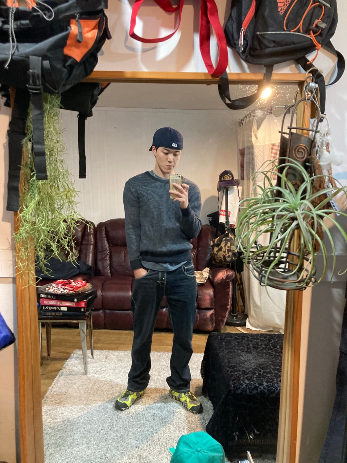 vtg 와플니트 상품이미지2