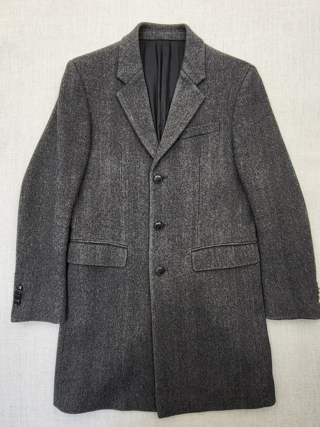 DKNY 울 코트 그레이 m 상품이미지1