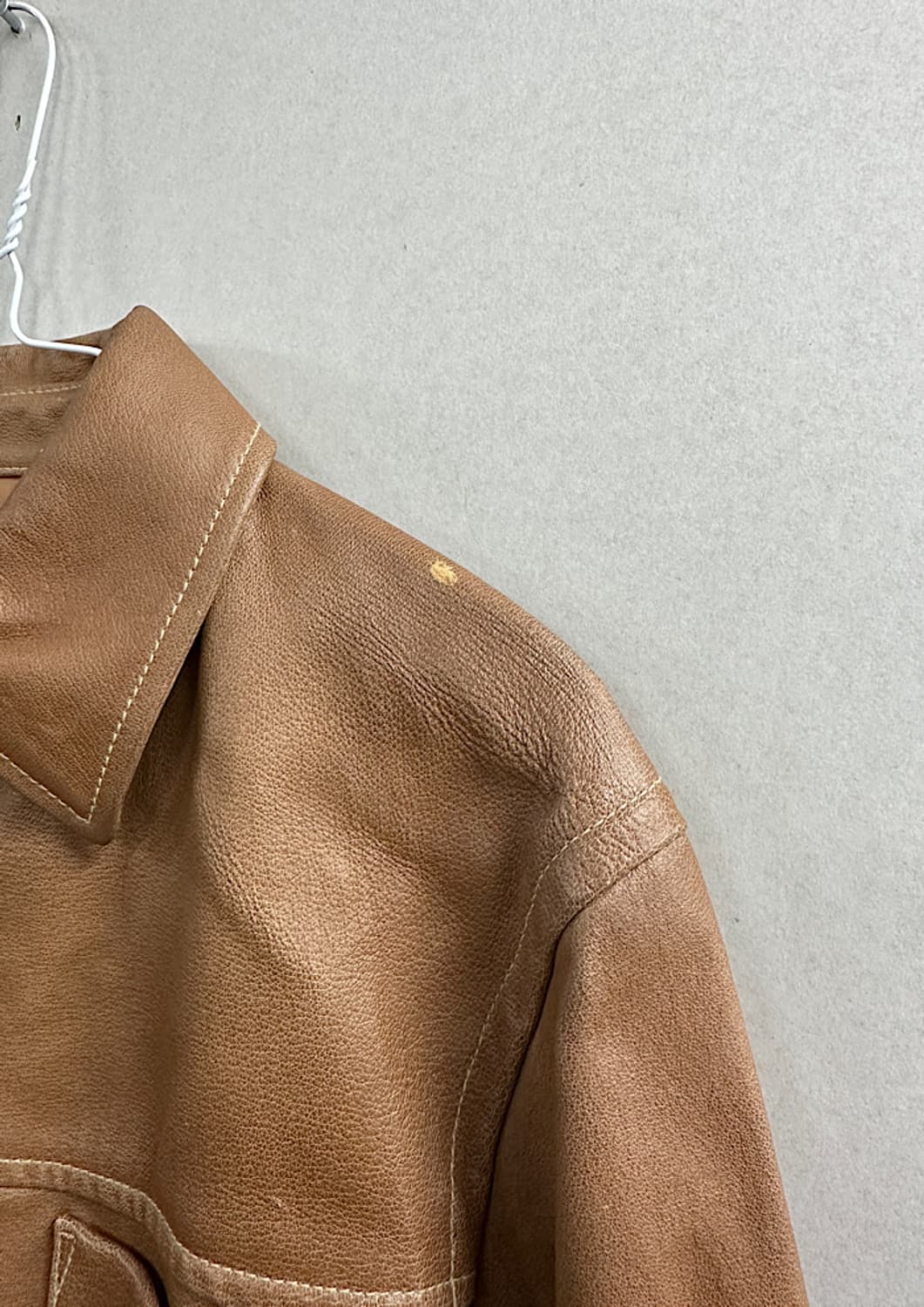 빈티지 가죽 자켓 L  상품이미지2