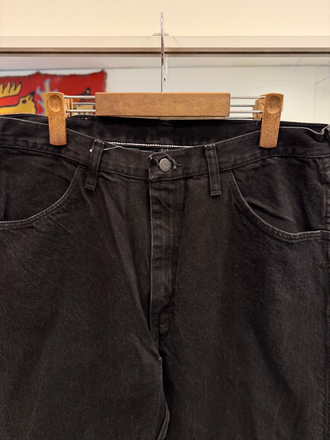 00s Rustler 러슬러 흑청 데님 팬츠 (34inch) 상품이미지2