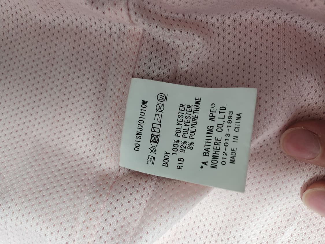 베이프 핑크 카모 자켓 상품이미지2