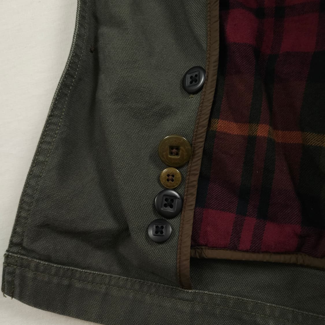 L(100) 엘엘빈 내피분리형 헌팅자켓 카키 상품이미지6