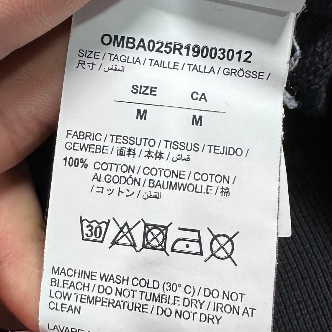 오프화이트 멀티 유화 에로우 맨투맨 상품이미지9