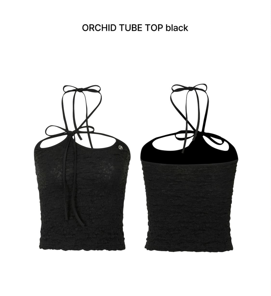 페인오어플레져 오키드 튜브탑 블랙 상품이미지4