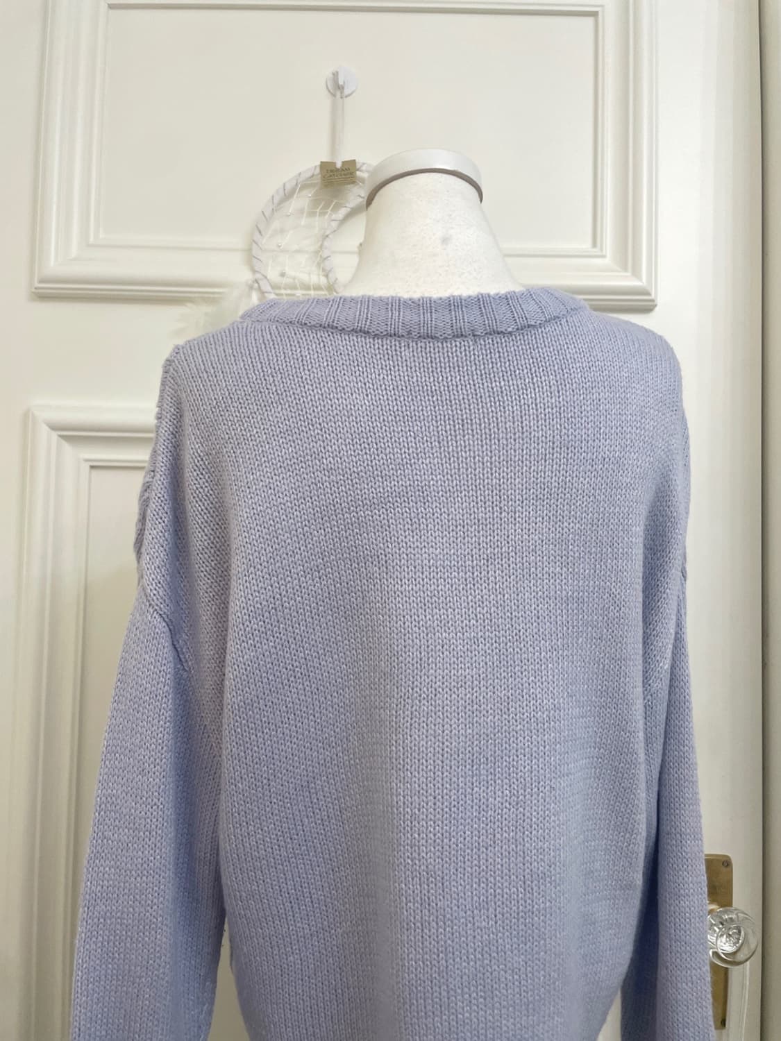 CINEMA CLUB blueberry twist loose sweate 상품이미지4