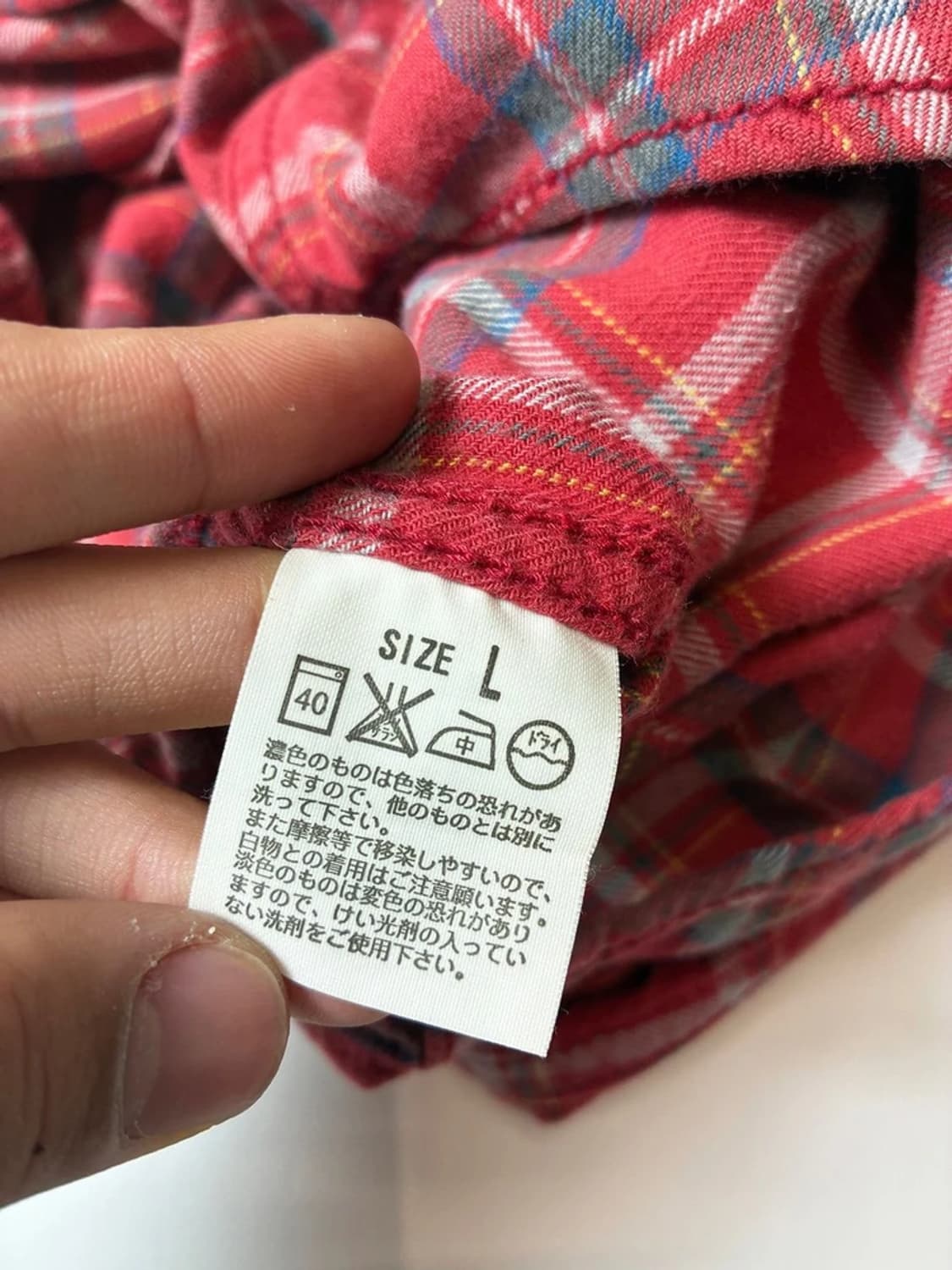 리바이스 00's 레드탭 플란넬 투웨이 집업 셔츠 자켓 PN8256 상품이미지8