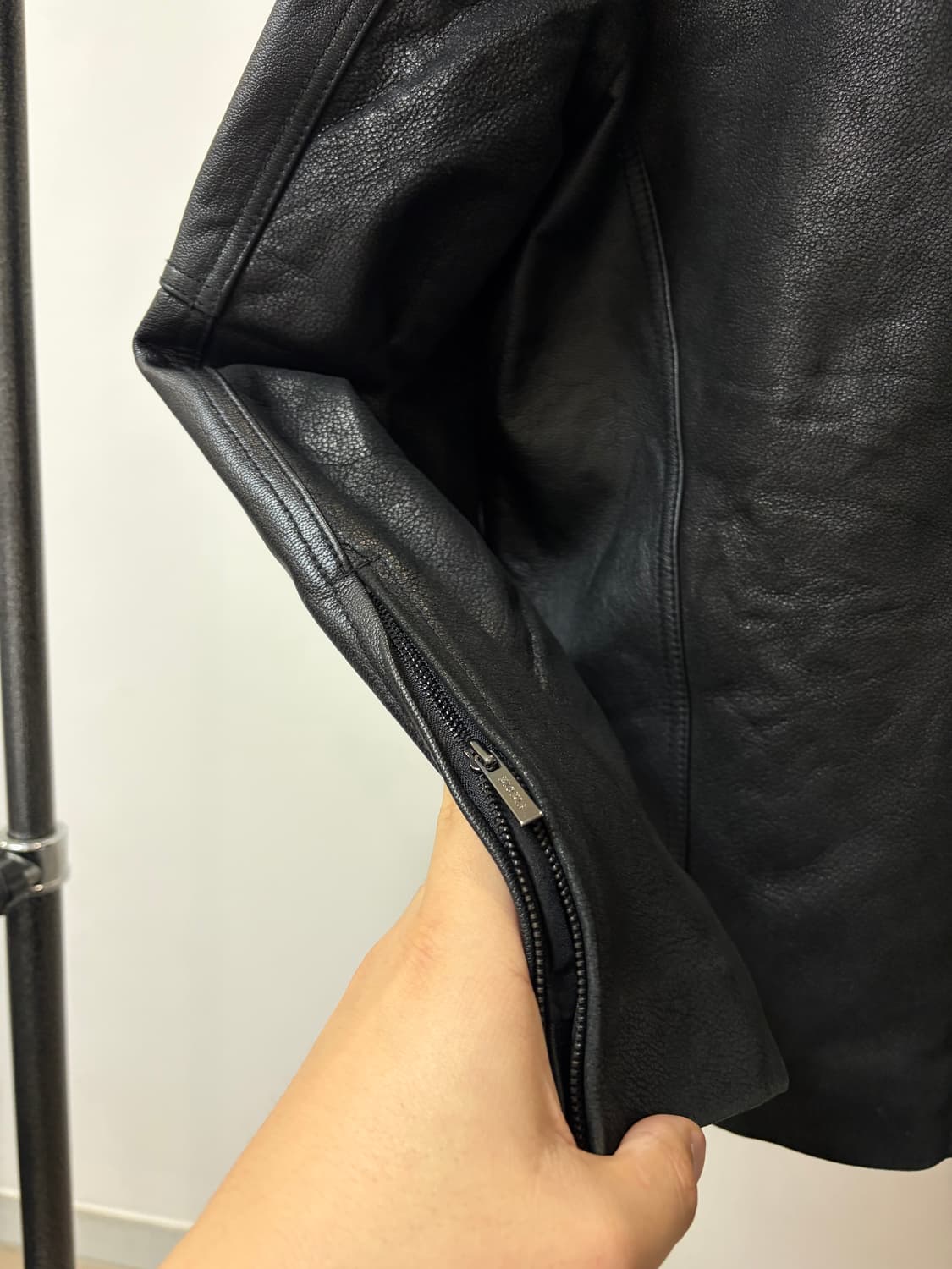 (95) ziozia 지오지아 고트스킨 염소가죽 자켓 상품이미지4