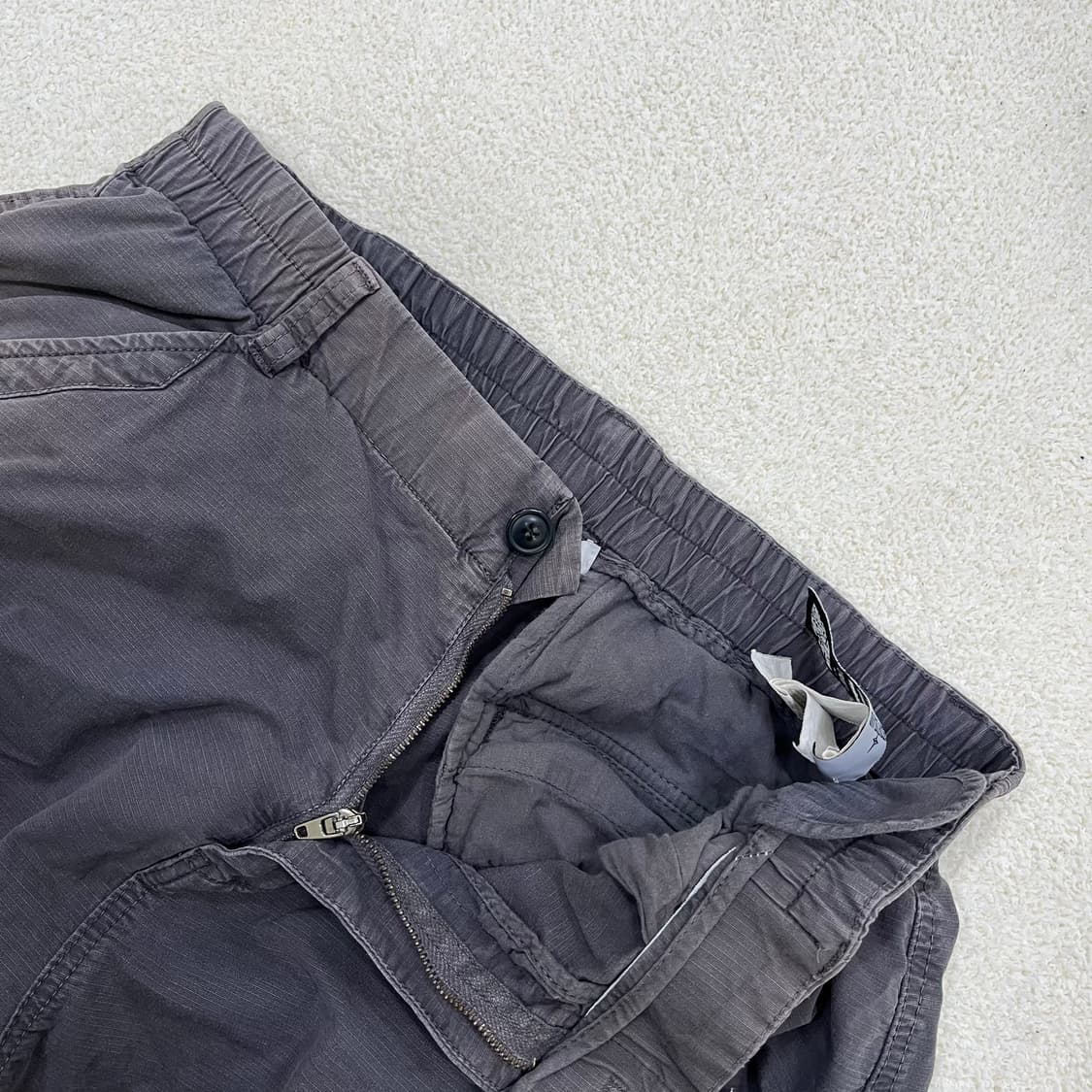 실측확인 패치로고 빈티지 카고 바지 0312M2 상품이미지2