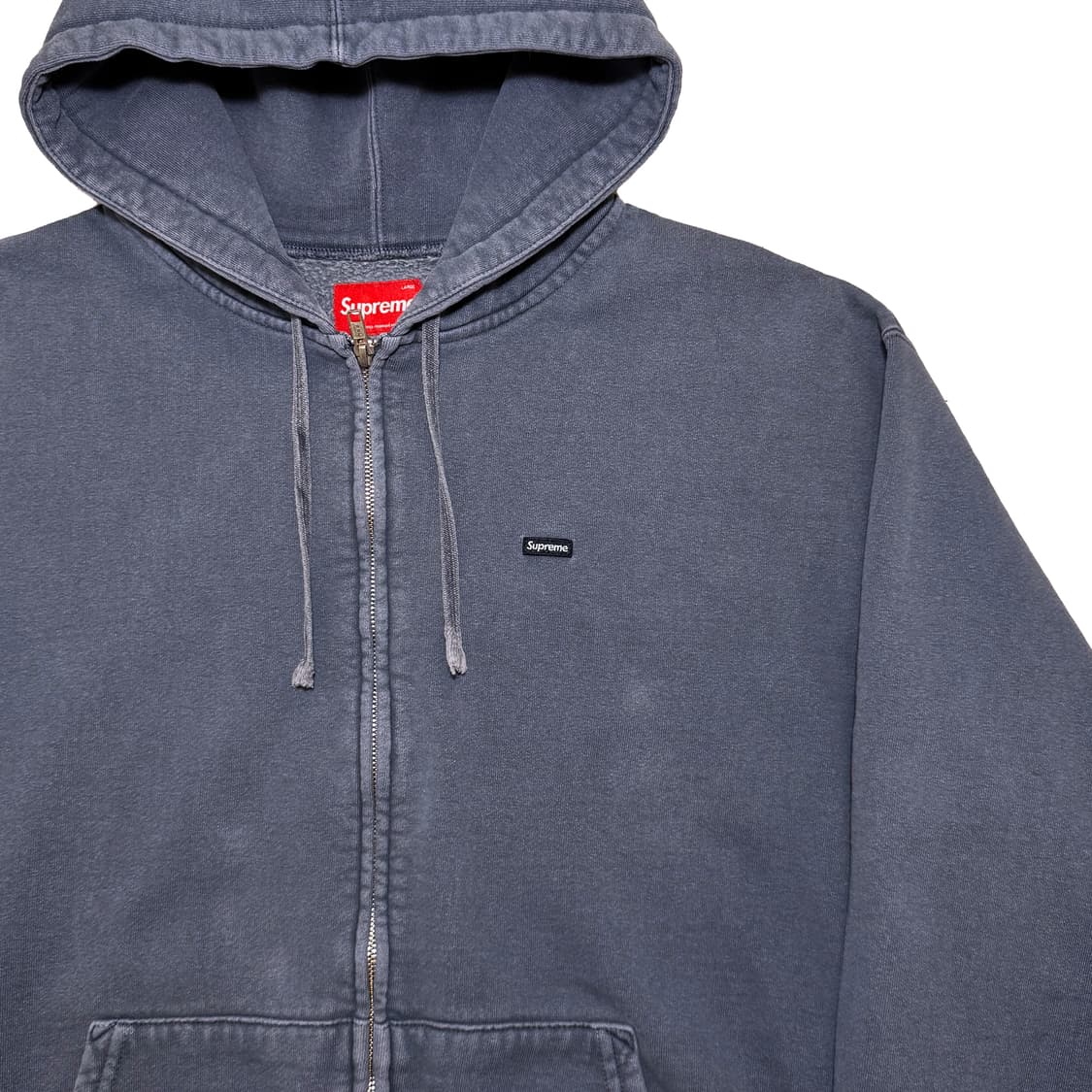 슈프림 오버다이드 스몰 박스로고 집업 상품이미지3