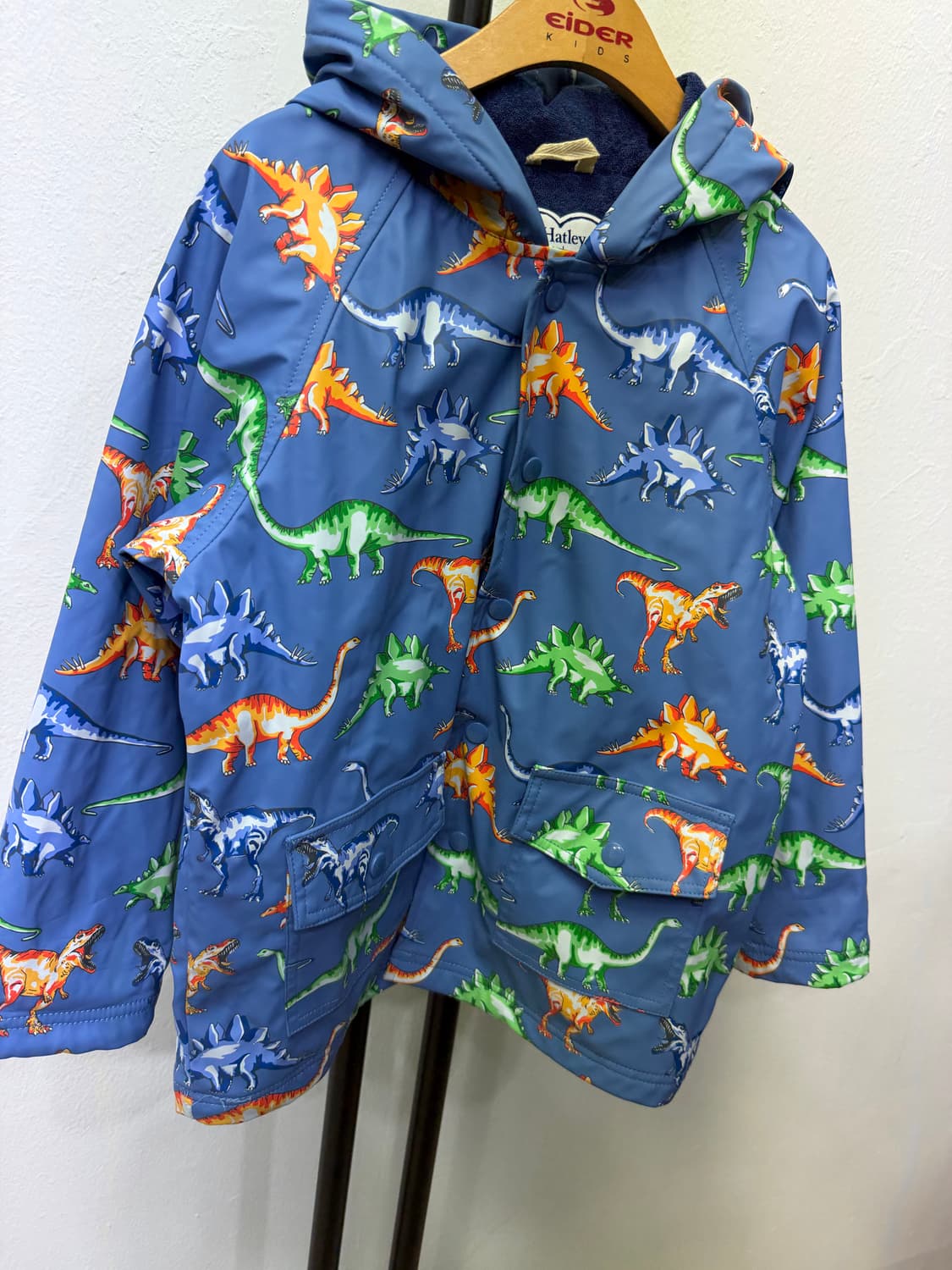 정품) Hatley 하틀리 키즈 공룡 레인 자켓 7Y 상품이미지2
