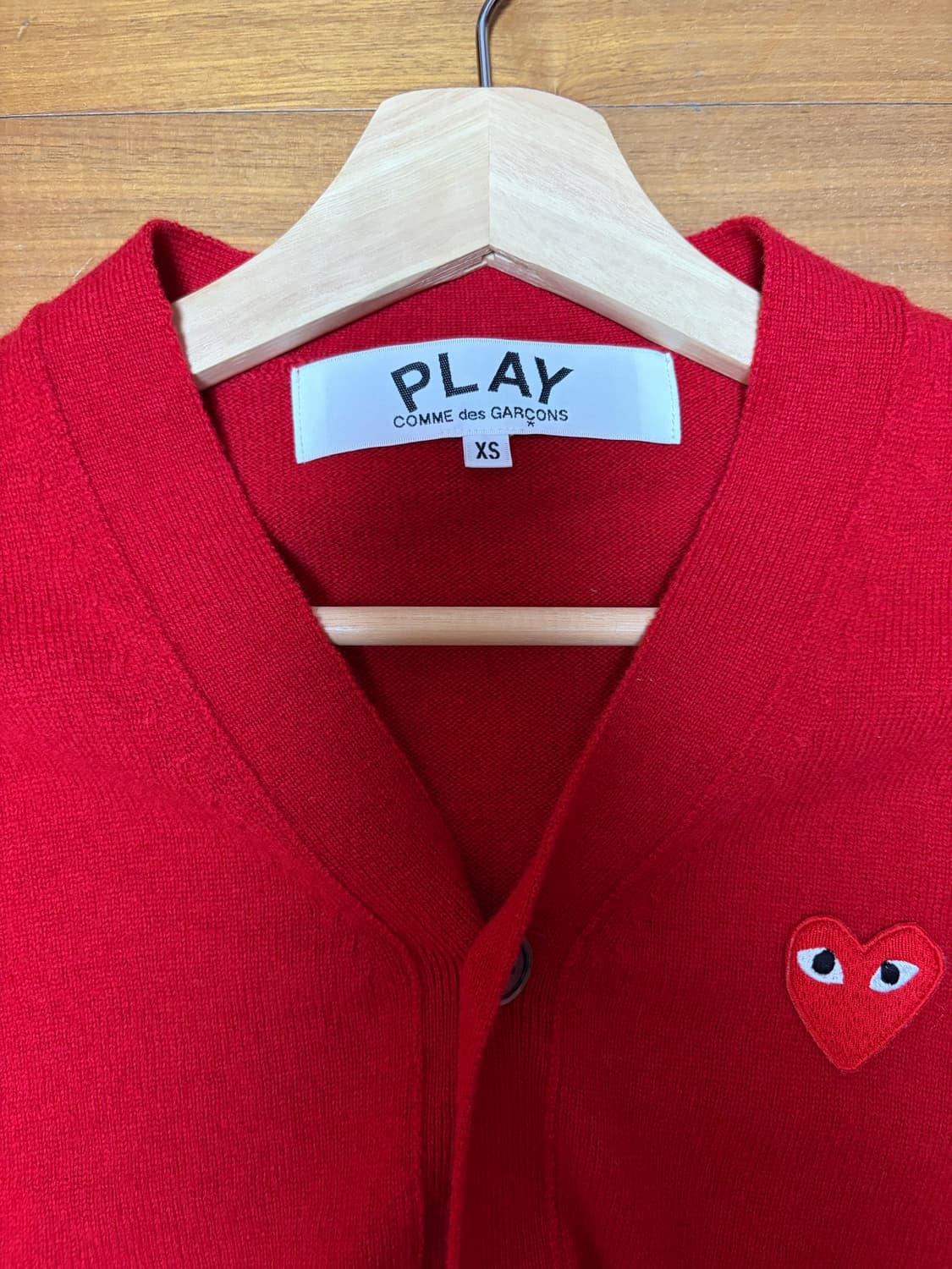 꼼데 가르송 브이넥 가디건 상품이미지4