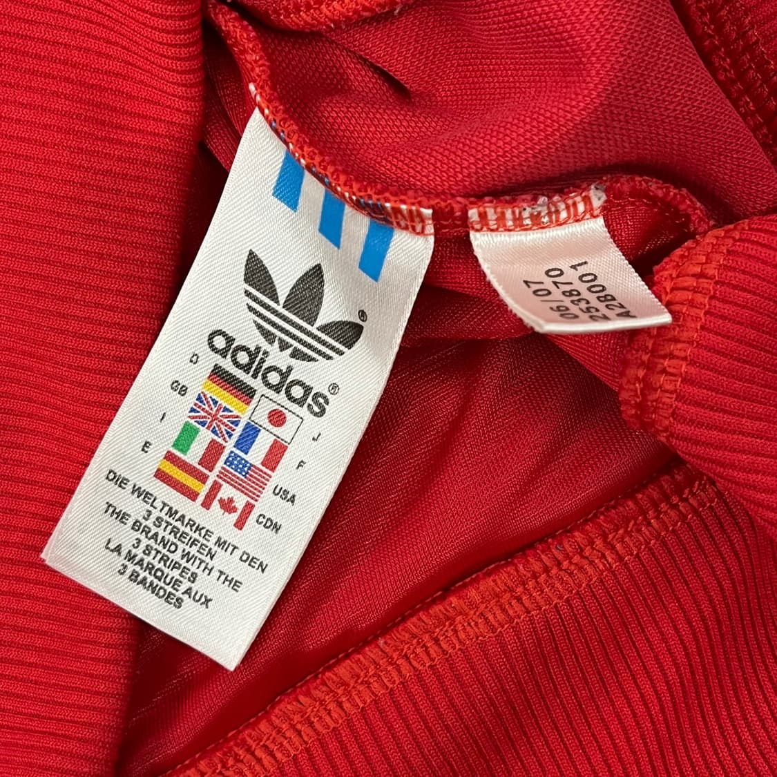 아디다스 페루 레드 져지 트랙탑 95 상품이미지6