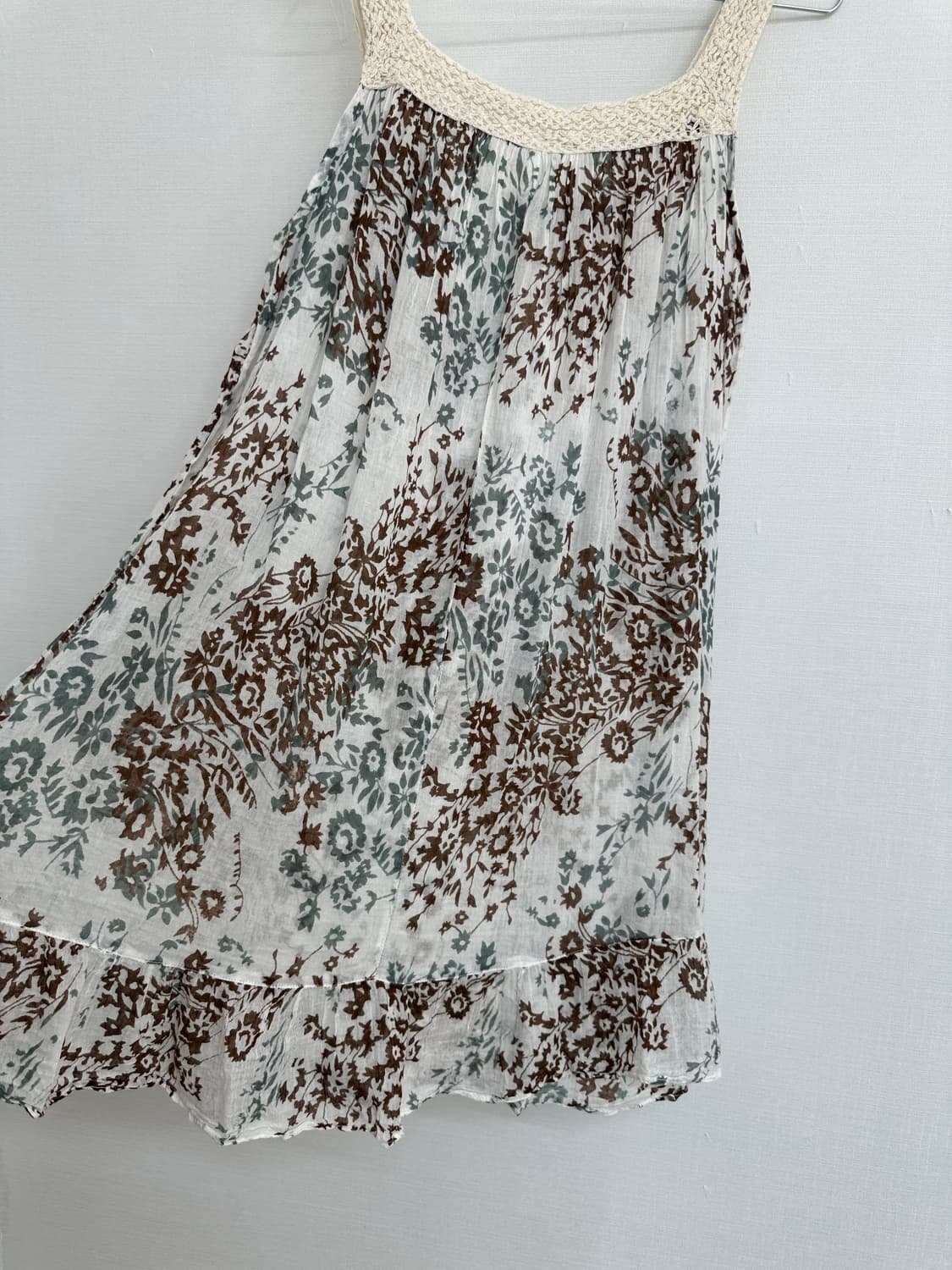flower layered sleeveless ops 상품이미지7