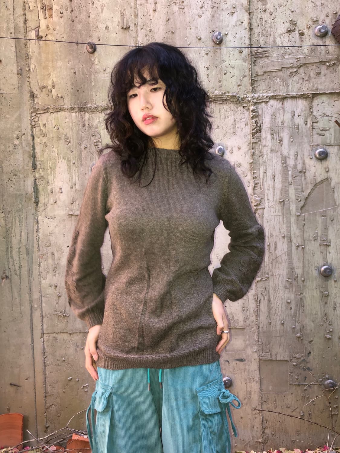 braun knit 상품이미지1