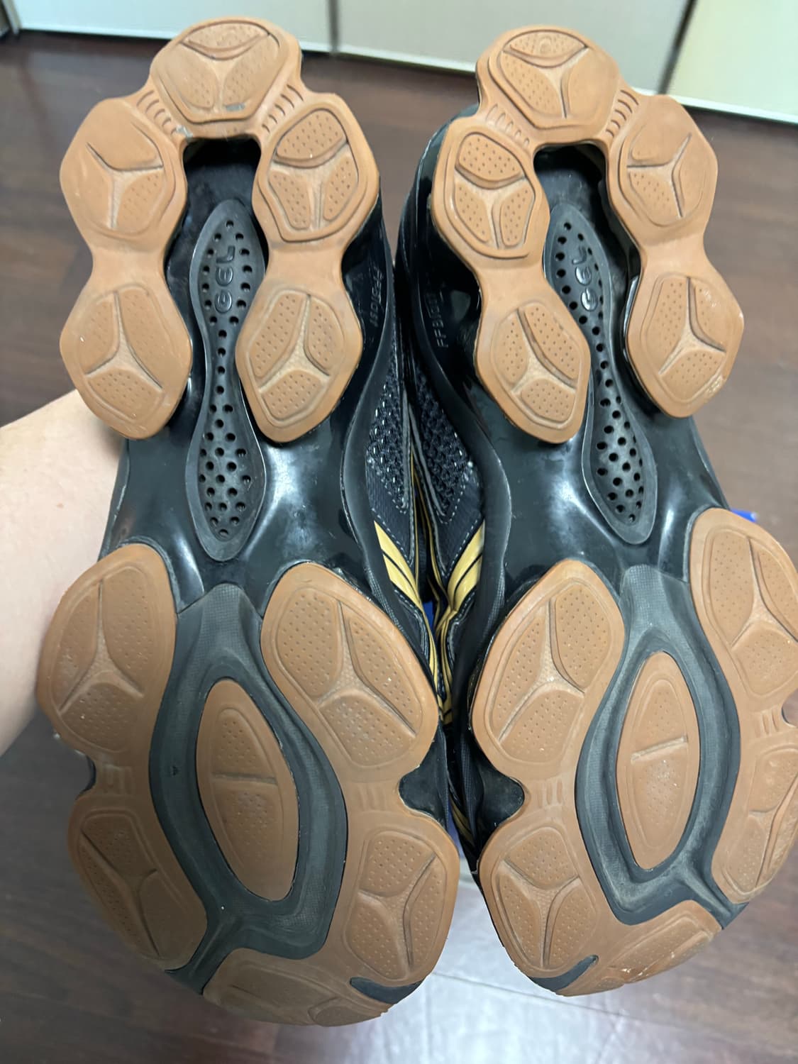 아식스 x 키코 젤 퀀텀 지엔치아 블랙/브라운 280 상품이미지5