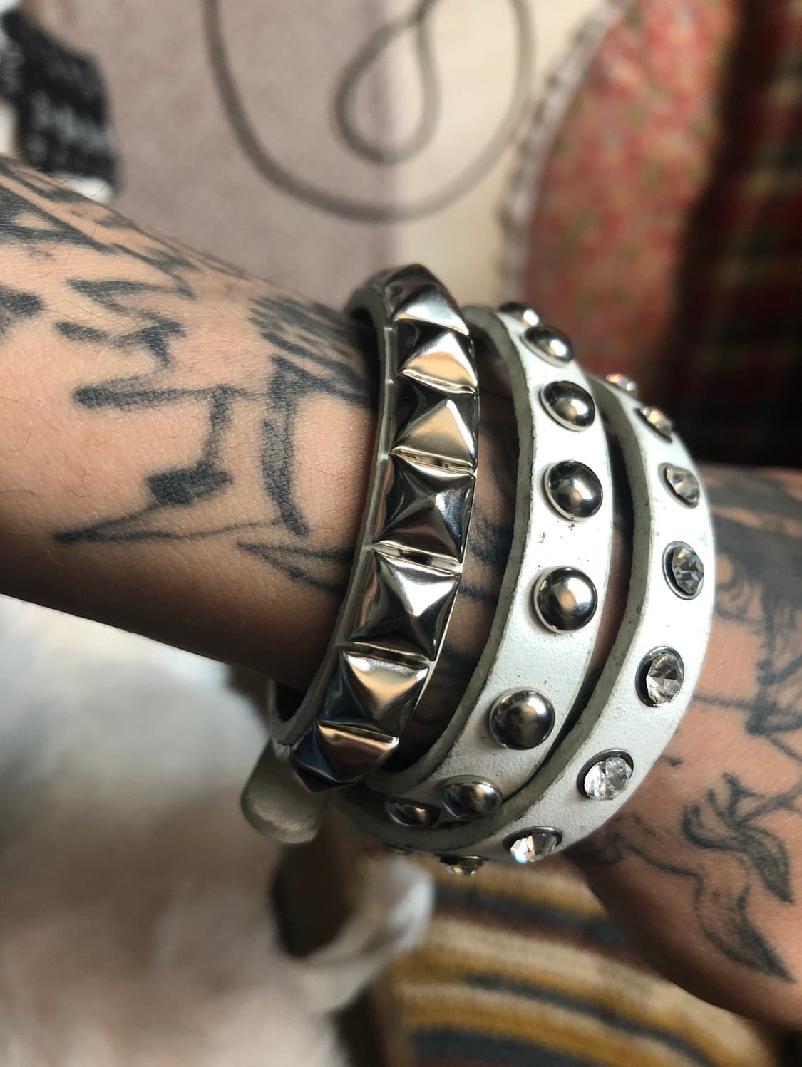 락스터드 찡 보석 팔찌 y2k 상품이미지1