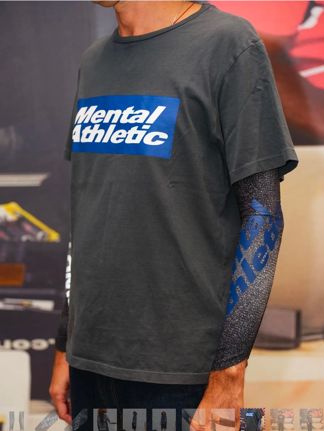 mental athletic 로고티 블랙 상품이미지6