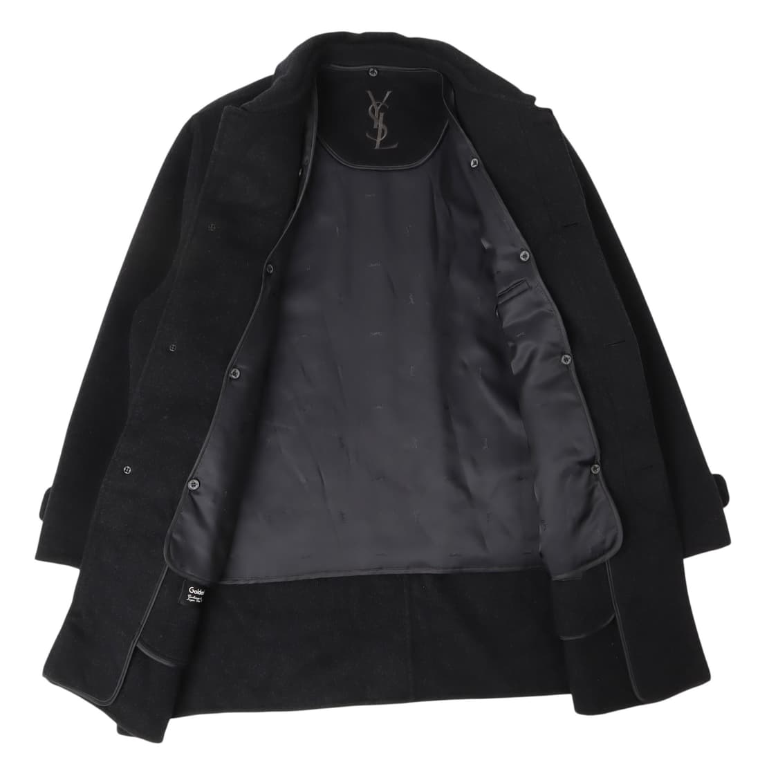 입생로랑 뿌르옴므 캐시미어 블렌드 하프 코트 상품이미지4