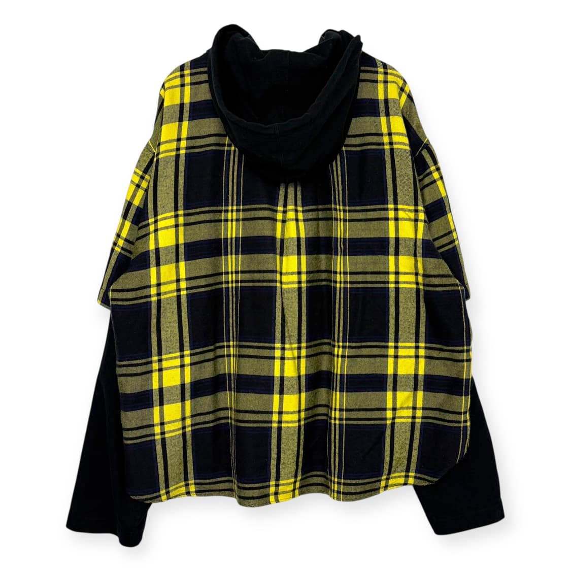 네임 레이어드 후드 하프집 카라 티셔츠 상품이미지9