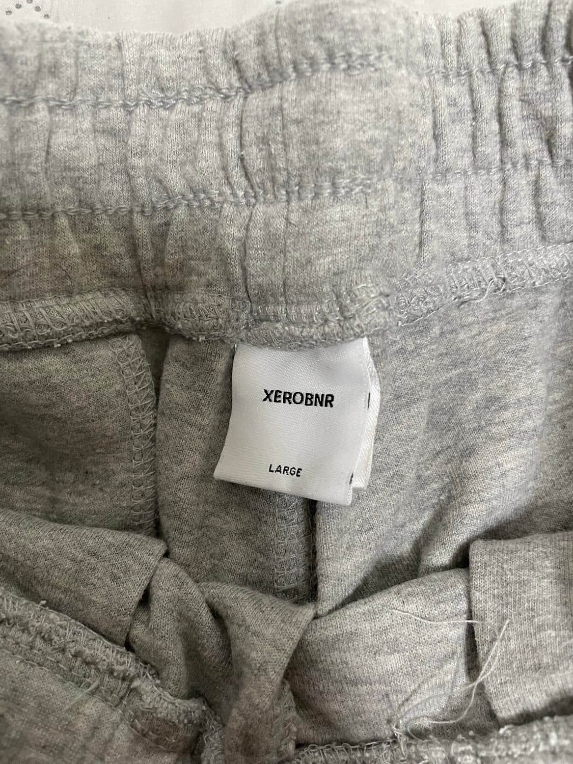 제로 원턱 스웨트 쇼츠 그레이 상품이미지2