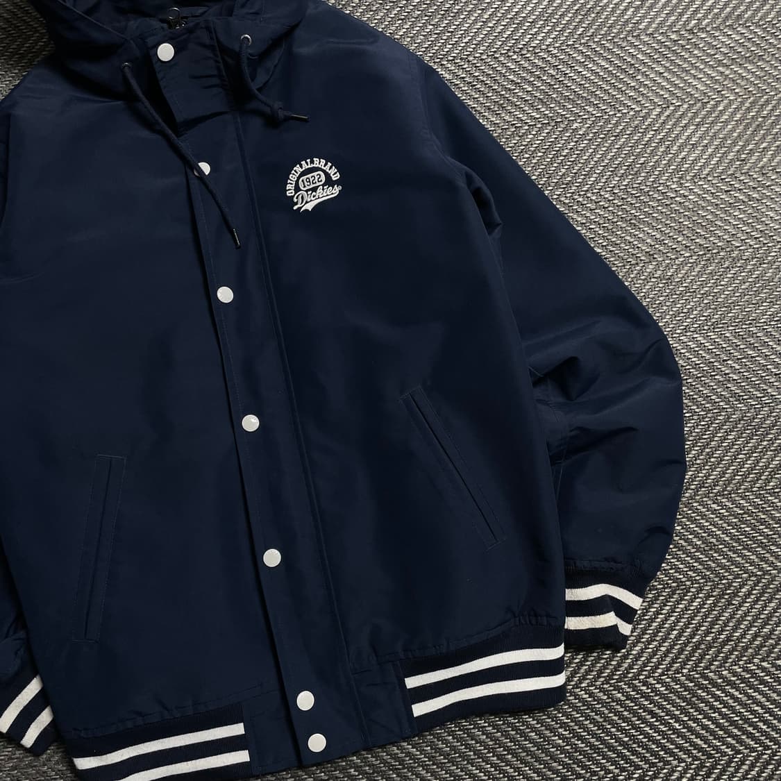 디키즈 USA 오리지날 스타디움 바시티 후드 자켓 네이비o 5349 상품이미지2