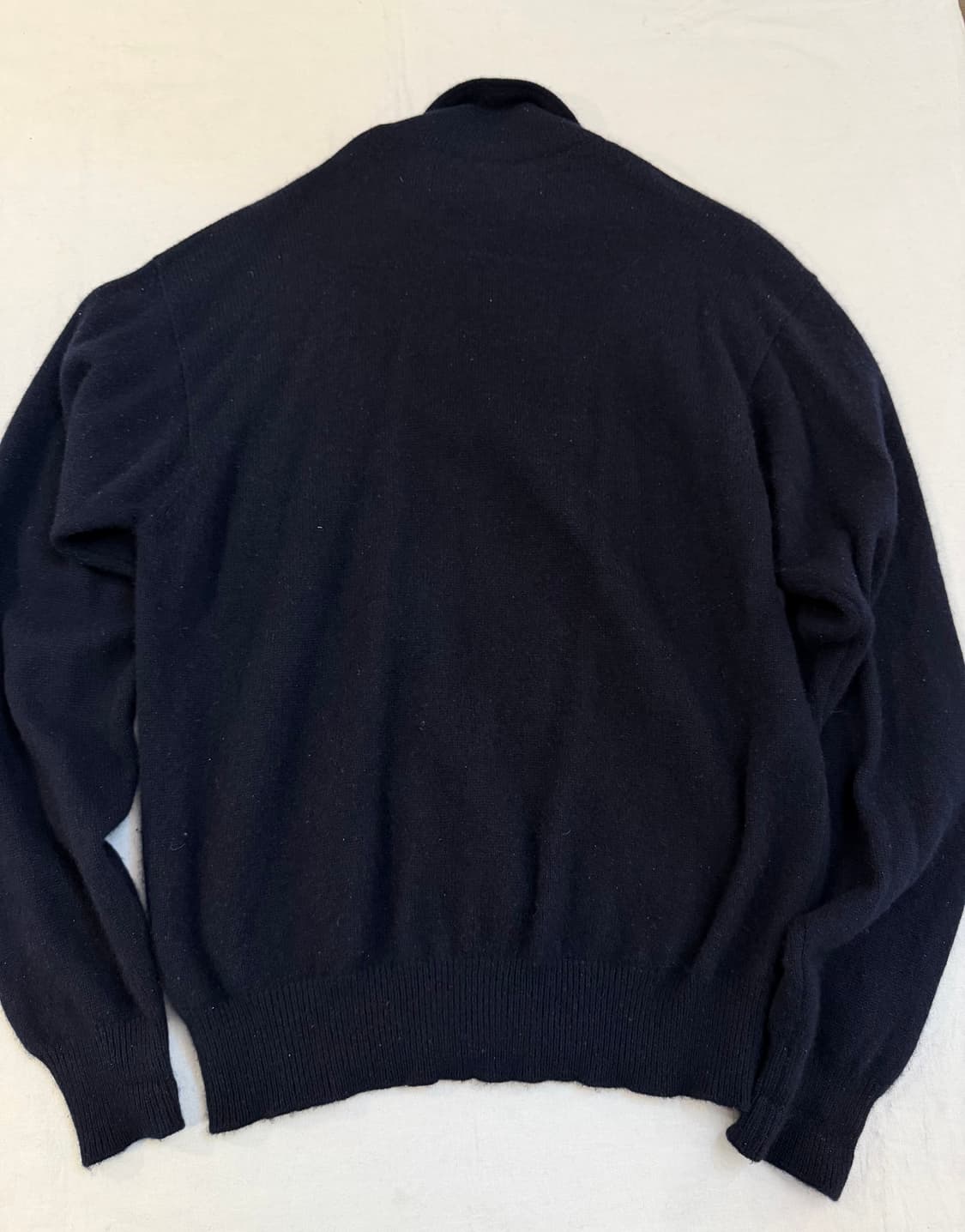 로로피아나 캐시미어 폴로 카라 니트 블랙 상품이미지2