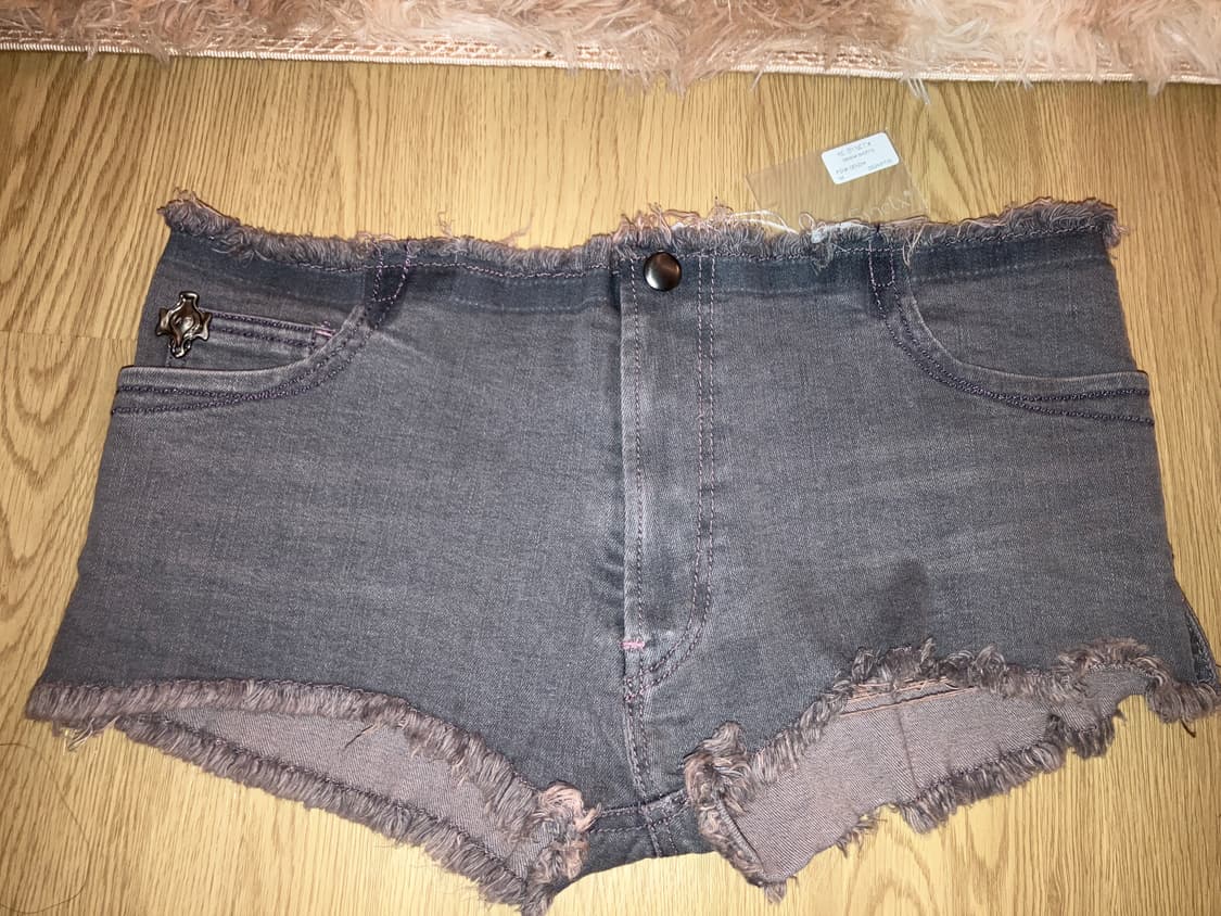 aesynctx 핑크 데님쇼츠 M 상품이미지3