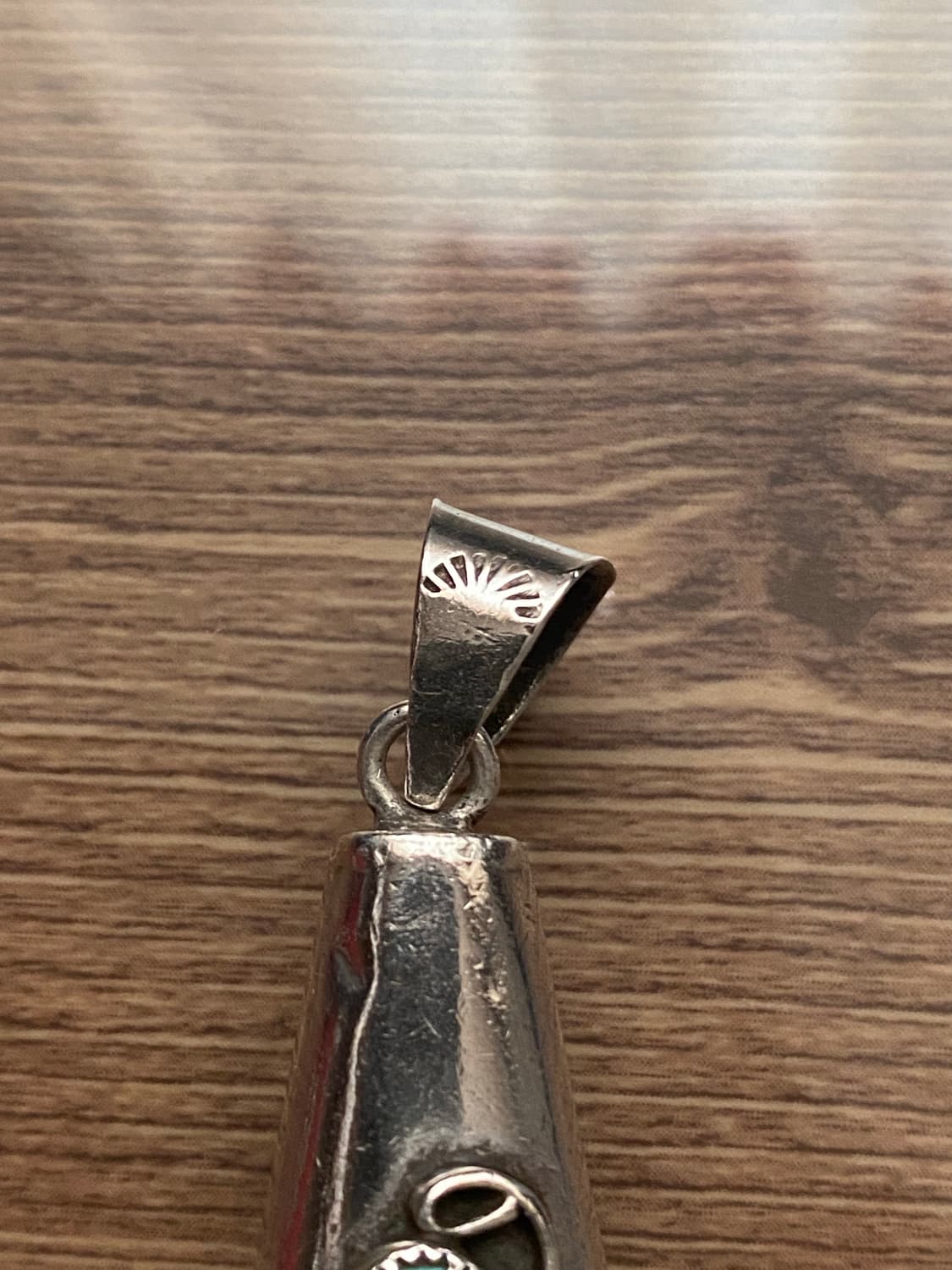 나바호 인디언주얼리 터키석 펜던트 판매합니다. 상품이미지8