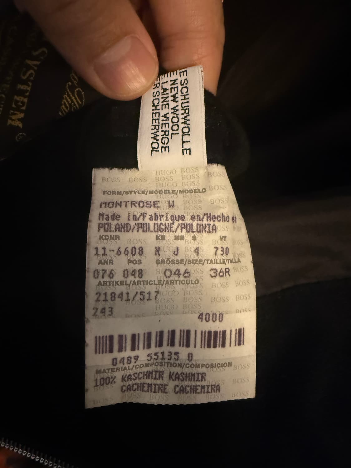 HUGO BOSS Golf x Loro Piana Storm Jacket 상품이미지7