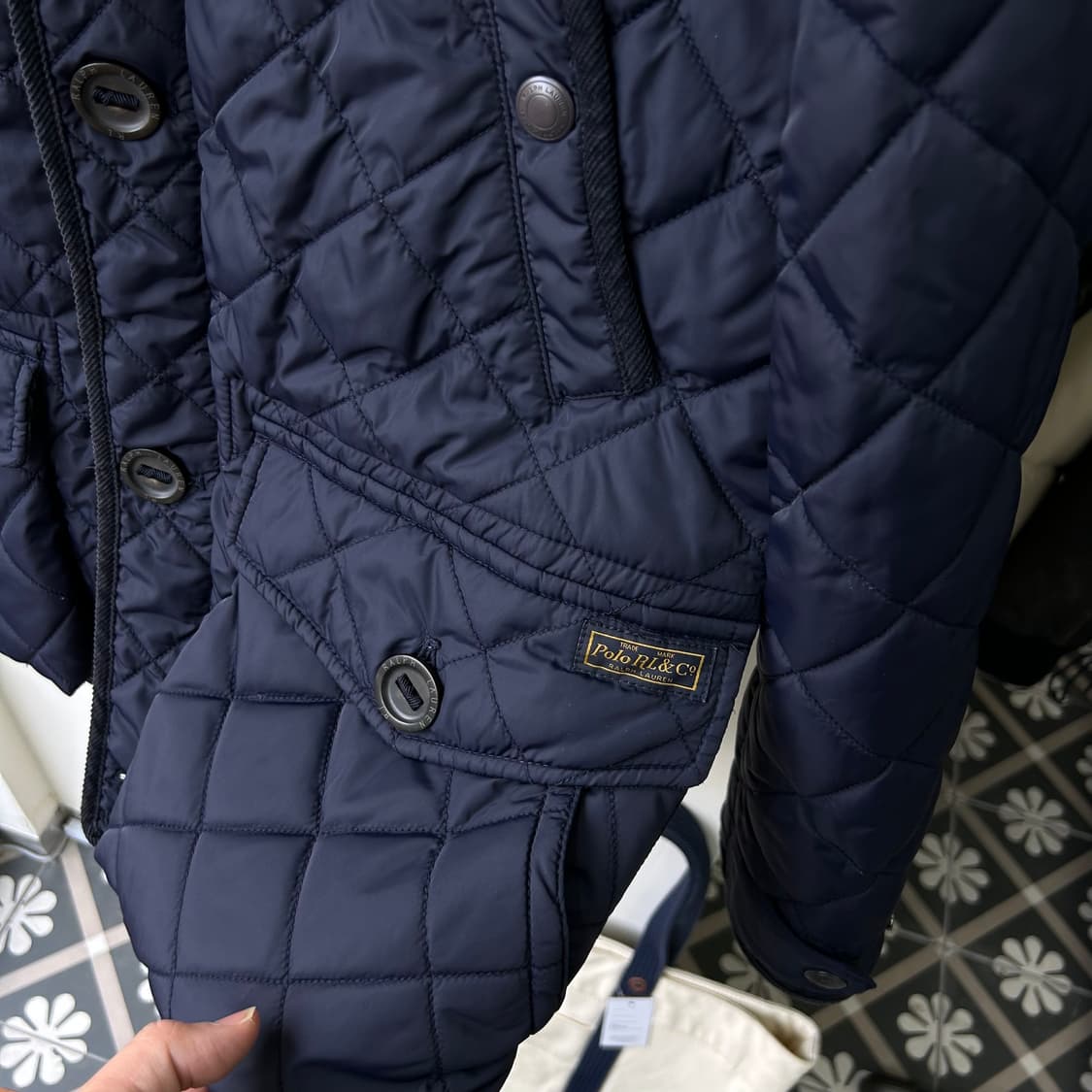 15746 - 폴로 랄프로렌 코듀로이 퀄팅 자켓 상품이미지4