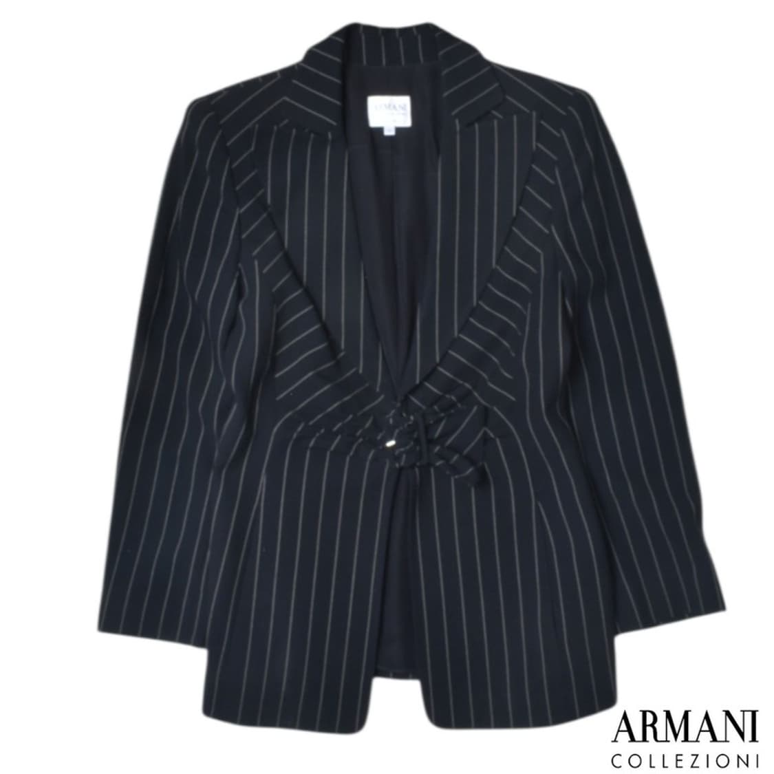 아르마니 꼴레지오니 스트라이프 블레이저 자켓 6 상품이미지1