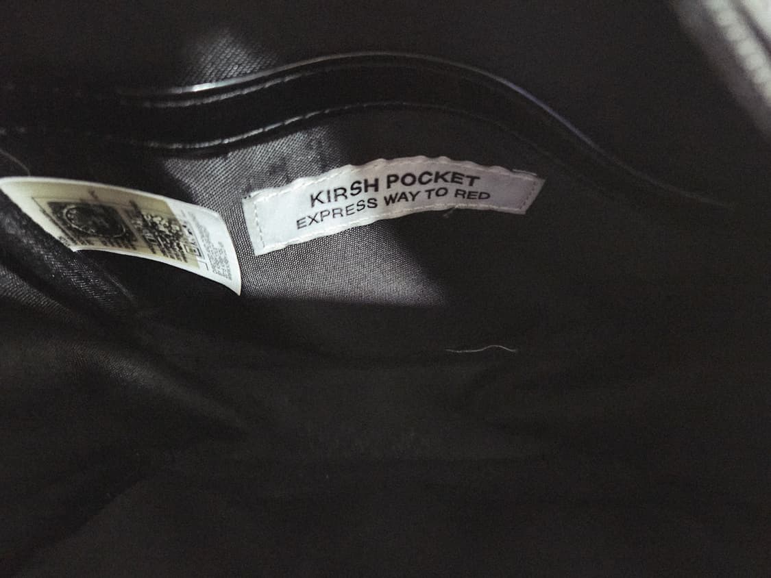 키르시 유광 블랙 크로스백 20*20 상품이미지6