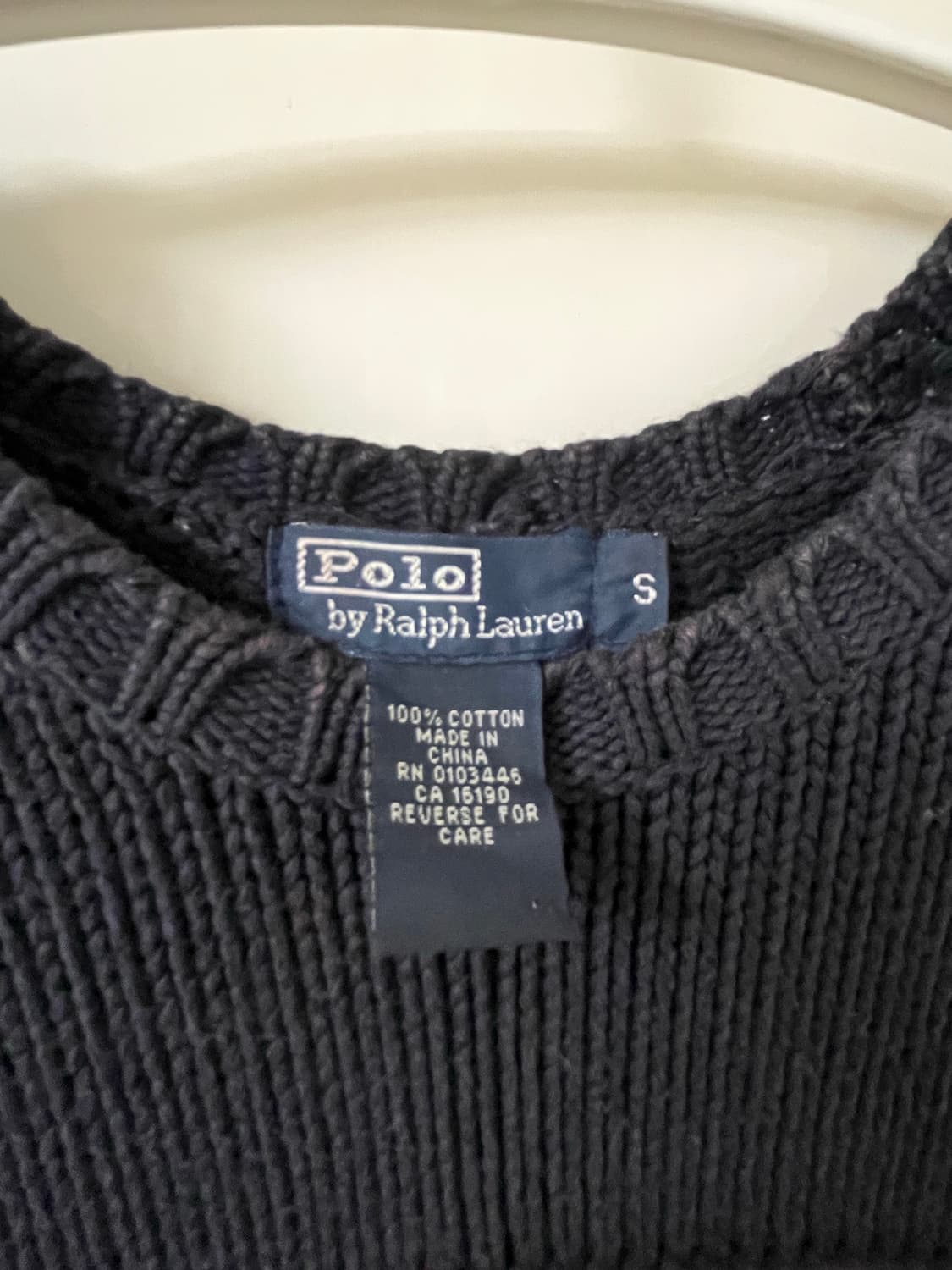 폴로 랄프로렌 /성조기 니트 네이비 / S 상품이미지3