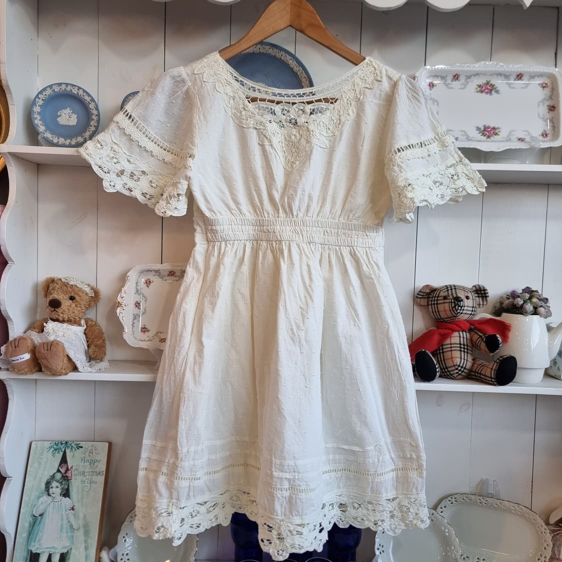 리즈리사(Liz Lisa) 스위스도트 레이스 코르셋 원피스 상품이미지7