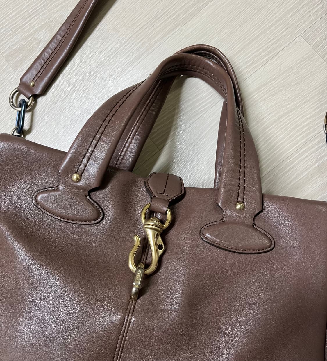 발리 가죽 핸드백 토트백 숄더백 가방  상품이미지3