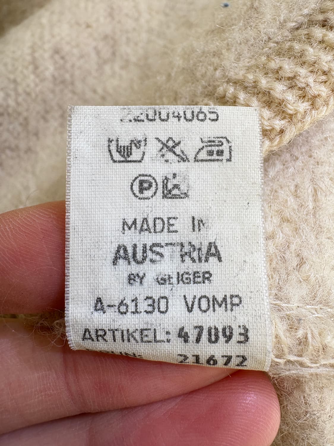 GEIGER (Made in Austria) 코트 상품이미지9