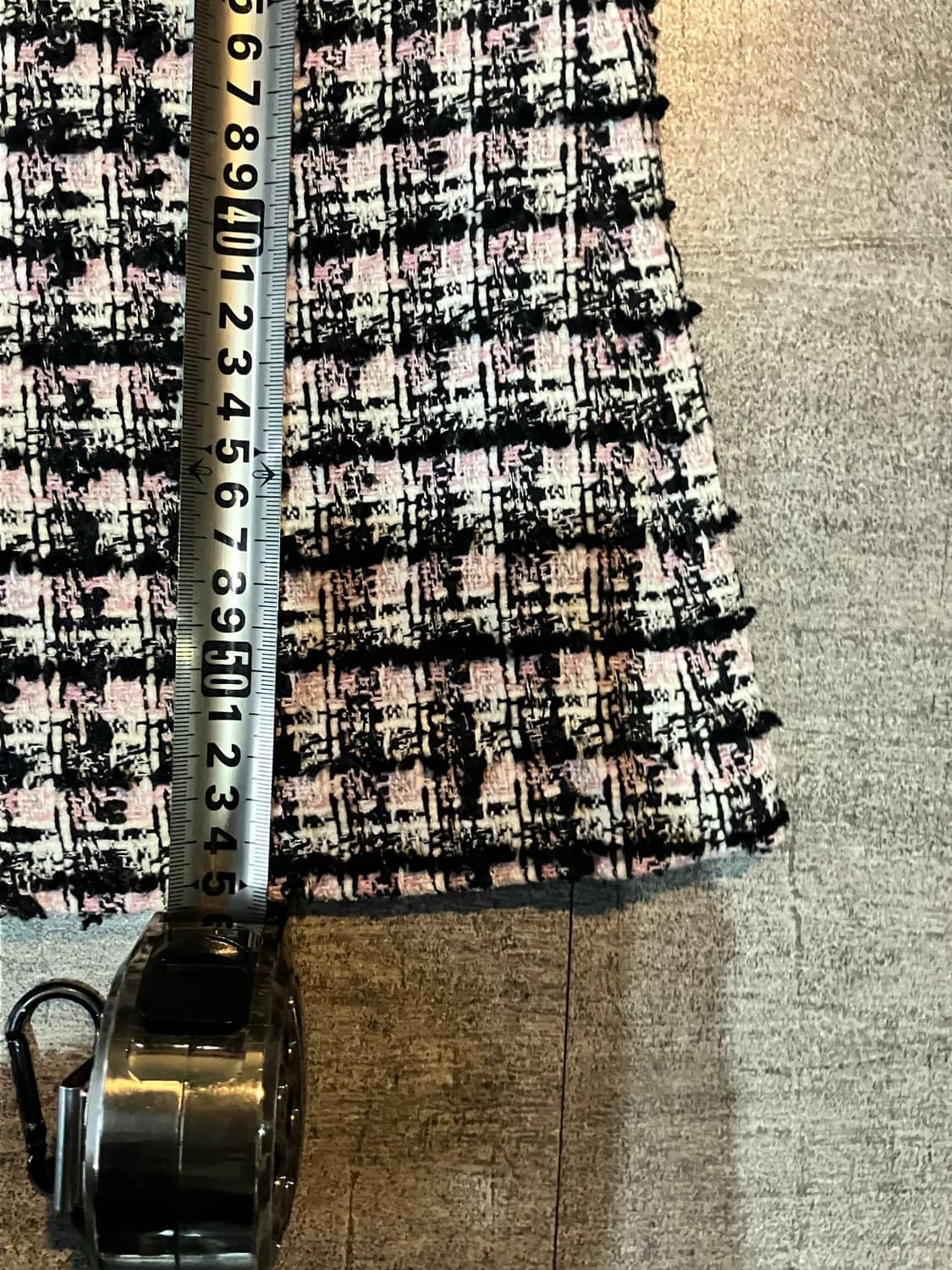 일본빈티지 Abeche 핀터깔 공주풍 복고 자가드 트위드셋업 상품이미지5