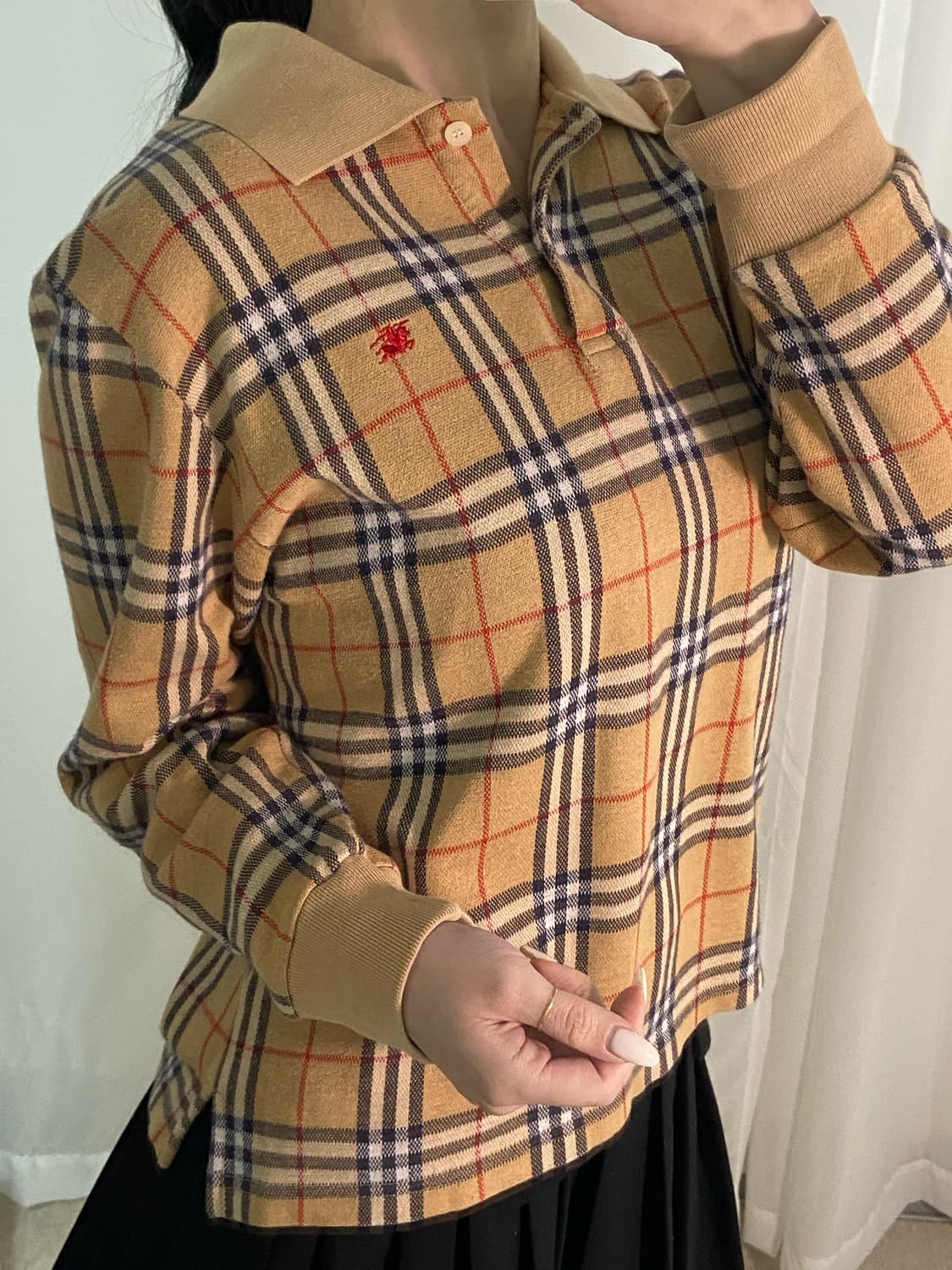 버버리 노바체크 니트pk 상품이미지3