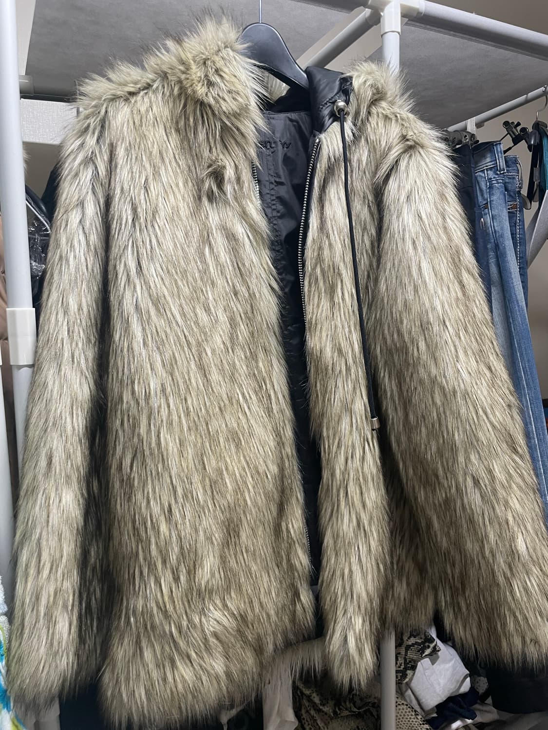 오픈와이와이 리버시블 퍼후드 상품이미지4