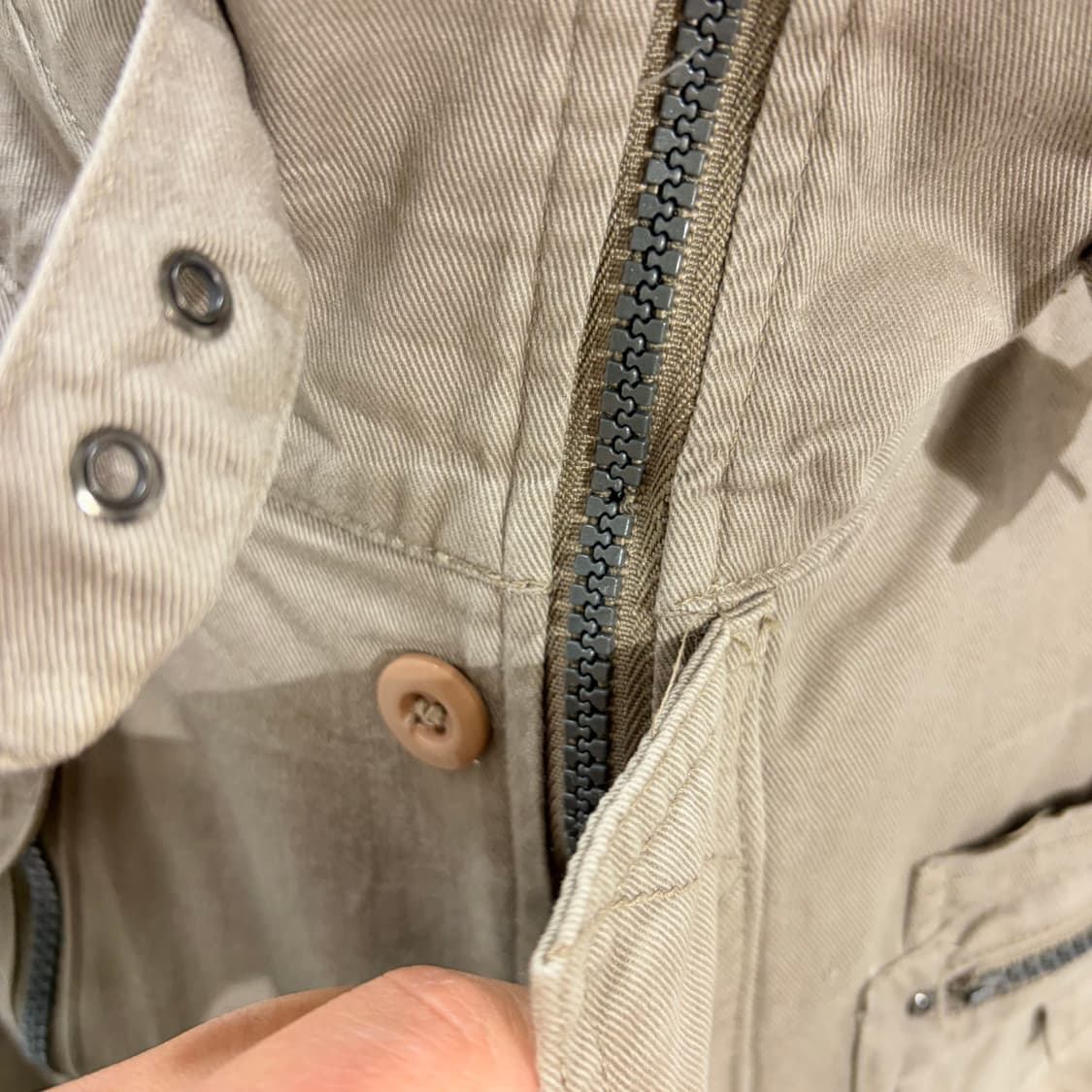 Rote Rose 카키 야상 자켓 상품이미지7