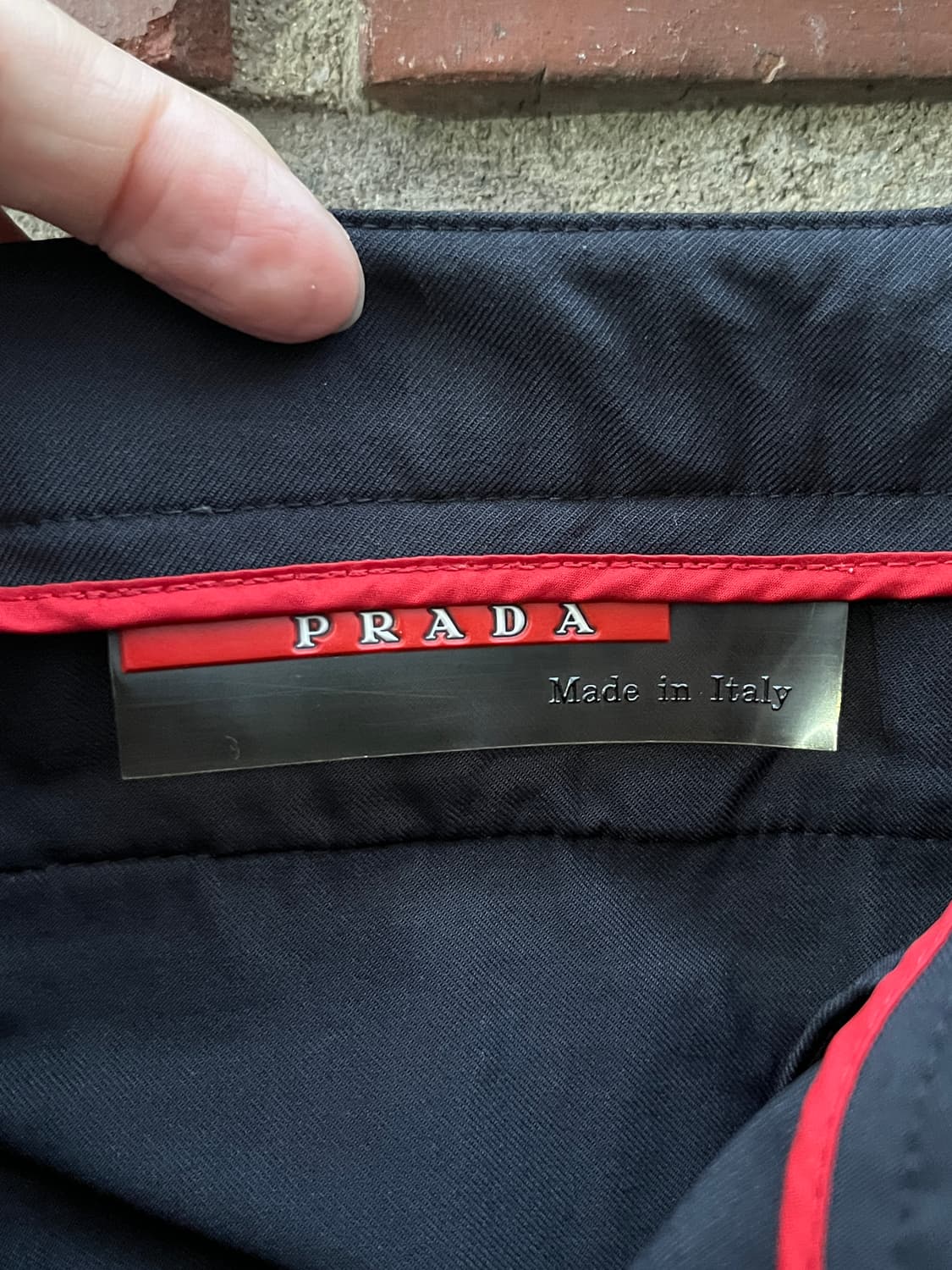 00s 프라다 스포츠 나일론 팬츠 상품이미지4